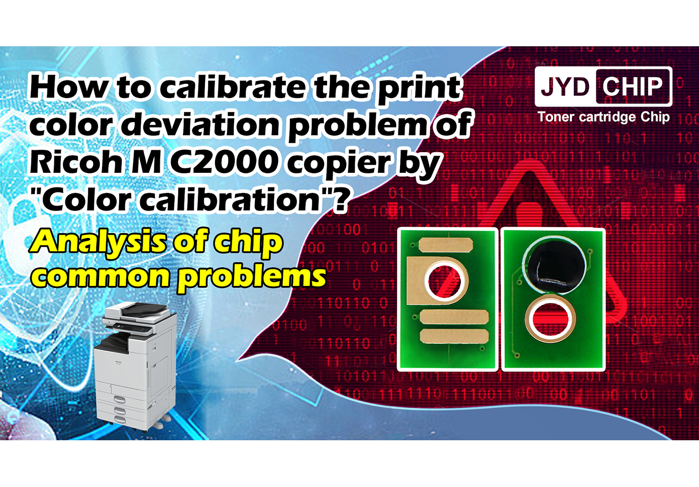 HP M305d printer prompts "K indicates that the cartridge is missing